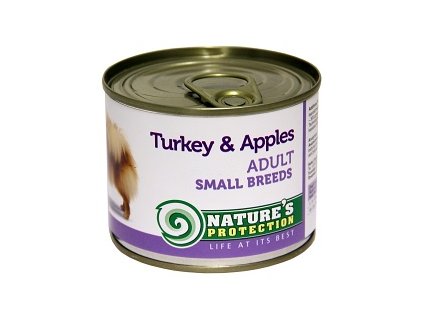 NATURE'S PROTECTION DOG KONZ.SMALL KRŮTA/JABLKO 200 G
