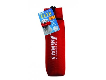 PEŠEK TRÉNINKOVÝ NYLON PLOVOUCÍ - ČERVENÝ 33 X 19 X 11 CM