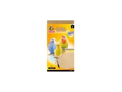 Písková podložka do klece pro ptáky S, Flamingo 7 ks, 24 x 41 cm