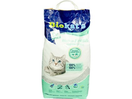 Podestýlka Cat Gimpet Biokat's Bianco Fresh 10 kg