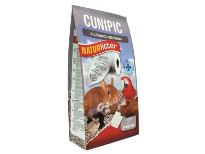 Podestýlka hlod. Naturlitter paper Cunipic 25 l