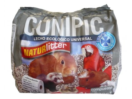 Podestýlka hlod. Naturlitter paper Cunipic 4 l