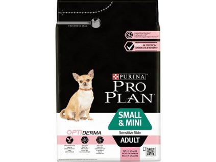 PRO PLAN Dog Adult Small&Mini Sensitive Skin 3 kg