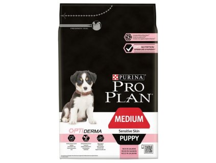 PRO PLAN Puppy Medium Sensitive Skin 3 kg