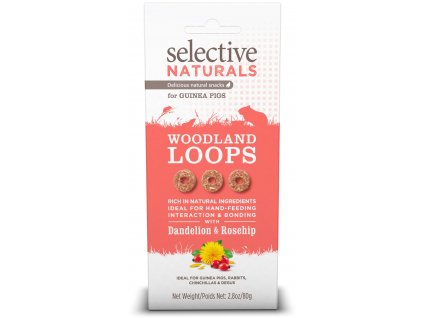 Supreme Selective Naturals snack Woodland Loops 60 g