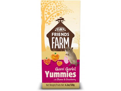 Supreme Tiny FARM Snack Gerbil Yummies pískomil 120 g