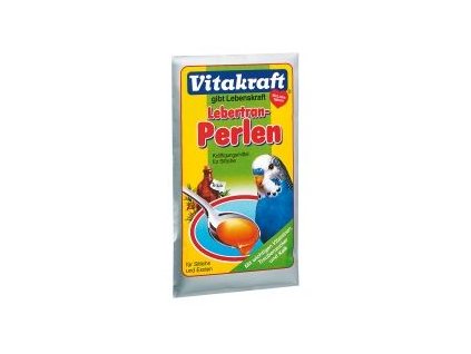 Vitakraft Lebertran Perlen andulka 20 g