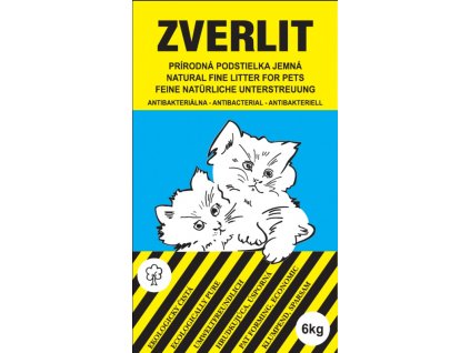 Podestýlka Cat Zverlit jemná modrá 6 kg