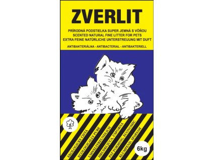 Podestýlka Cat Zverlit superjemná tmavofialová 6 kg s vůní