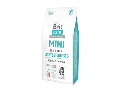 Brit Care Mini Dog Light & Sterilized 7 kg