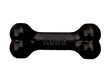 KONG hračka Kost guma M černá