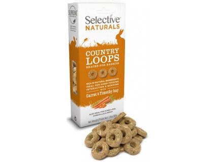 Supreme Selective Naturals snack Country Loops 80 g