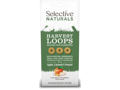 Supreme Selective Naturals snack Harvest Loops 80 g