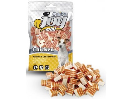 Calibra Joy Mini Chicken & Cod Sandwich 70 g