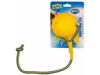Hračka pěn. Míč s provázkem10cm Duvo+