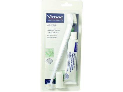 C.E.T. zubní pasta drůbeží sada 70g + 2 kartáčky