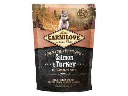 Carnilove Puppy Salm.& TurkeyLarge BreedGrain Free 1,5 kg