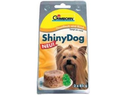 Gimborn Shiny dog konz. tuňák, hovězí 2 x 85 g