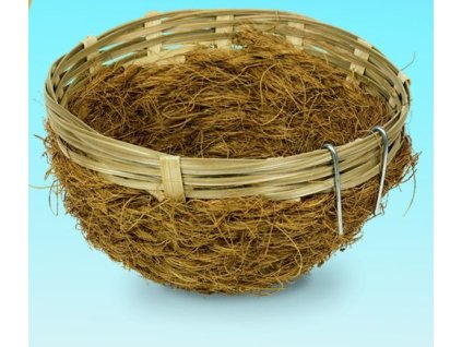 Hnízdo pro ptáky proutěné Nobby 8 x 12 cm