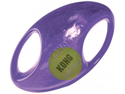 KONG hračka Jumbler míč rugby guma + tenis