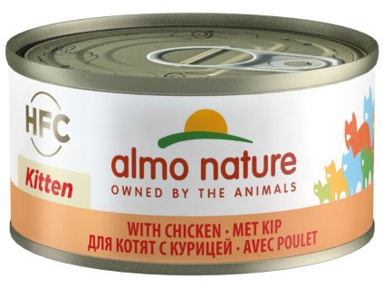 Almo Nature Natural Kitten kuře 70 g