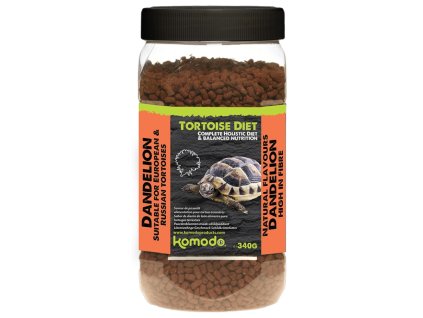 Komodo Tortoise Diet suchozemská želva, pampeliška 340g