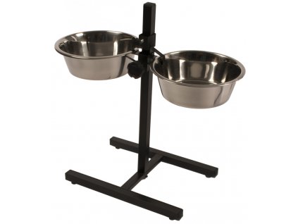Stojan + nerezové misky Duvo+ 21 cm
