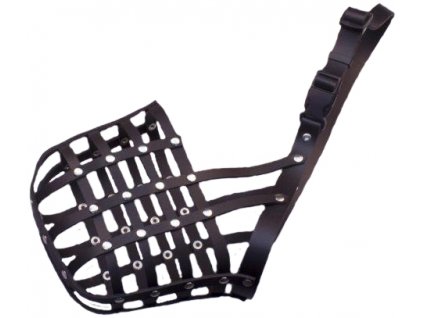 Náhubek kůže černý B&F č. 6 německý ovčák