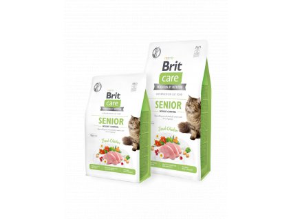 Brit Care Cat Grain Free SENIOR AND WEIGHT CONTROL