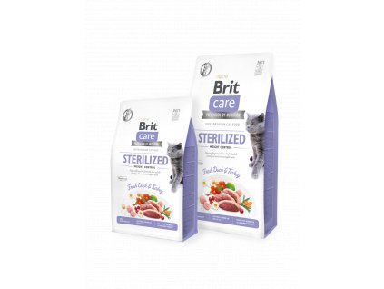 Brit Care Cat Grain Free STERILIZED AND WEIGHT CONTROL