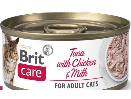 Brit Care Cat TUNA WITH CHICKEN AND MILK