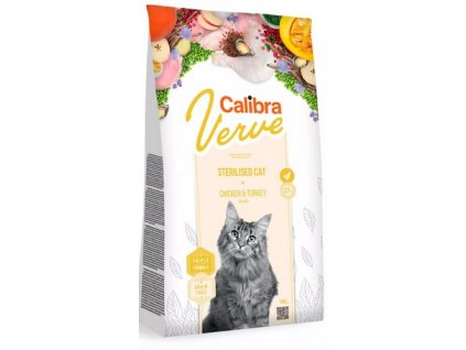 Calibra Cat Verve GF Sterilised Chicken&Turkey