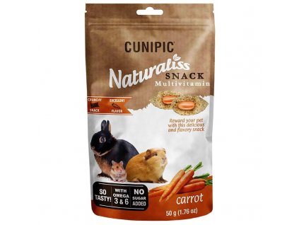 Cunipic Naturaliss Snack Multivitamin pro drobné savce 50 g