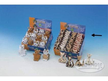 Hračka cat plyš Kočka Nobby display 40 k, 9 cm