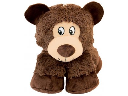 KONG hračka STRETCHEZZ medvěd plyš L