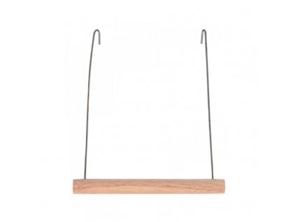 Hračka pták dřevo Houpačka Nobby 12 x 13 cm