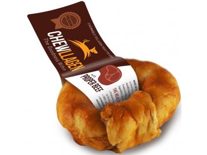 Chewllagen donut 9 cm hovězí