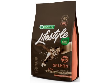 Nature's Protection Lifestyle Grain Free Salmon Kitten 1,5 kg