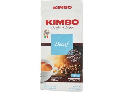 Kimbo Decaf mletá káva 250 g