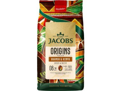 Jacobs Origins Uganda & Kenya zrnková káva 1 kg