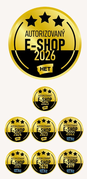 Certifikovaný e-shop HET - zlatý partner