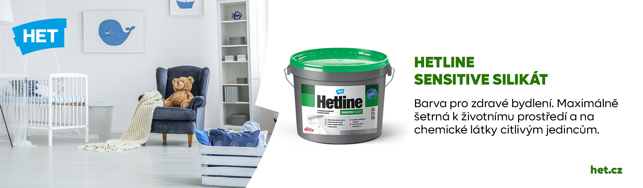 Hetline sensitive silikát