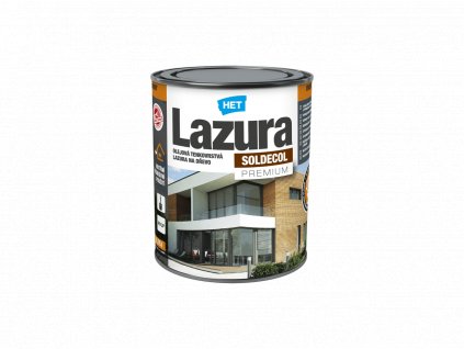 Soldecol Lazura Premium 0,75l nové logo