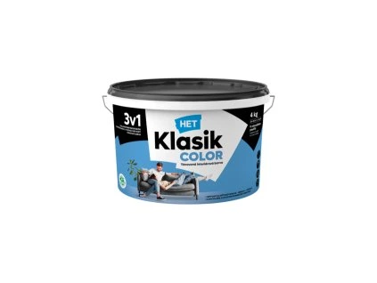 Het Klasik Color 0417 modrý azurový