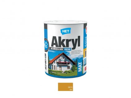 Het Akryl MAT 0670