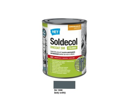 Het Soldecol Unicoat SM - SU 1008 šedý světlý (Velikost balení: 2.5 l)