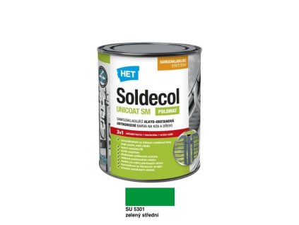 Het Soldecol Unicoat SM - SU 5301 zelený střednáí (Velikost balení: 2.5 l)