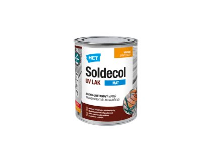 Soldecol UV Lak MAT 0,75 l