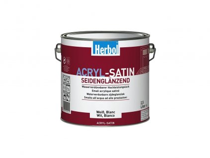 Herbol Acryl Satin bílý 2,5 l