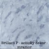 Brillant P - antický dekor - mramor